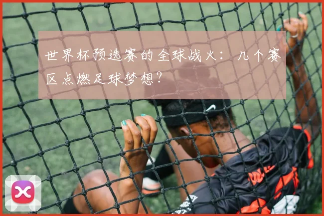 世界杯预选赛的全球战火:几个赛区点燃足球梦想?