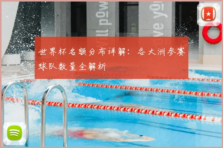 世界杯名额分布详解:各大洲参赛球队数量全解析
